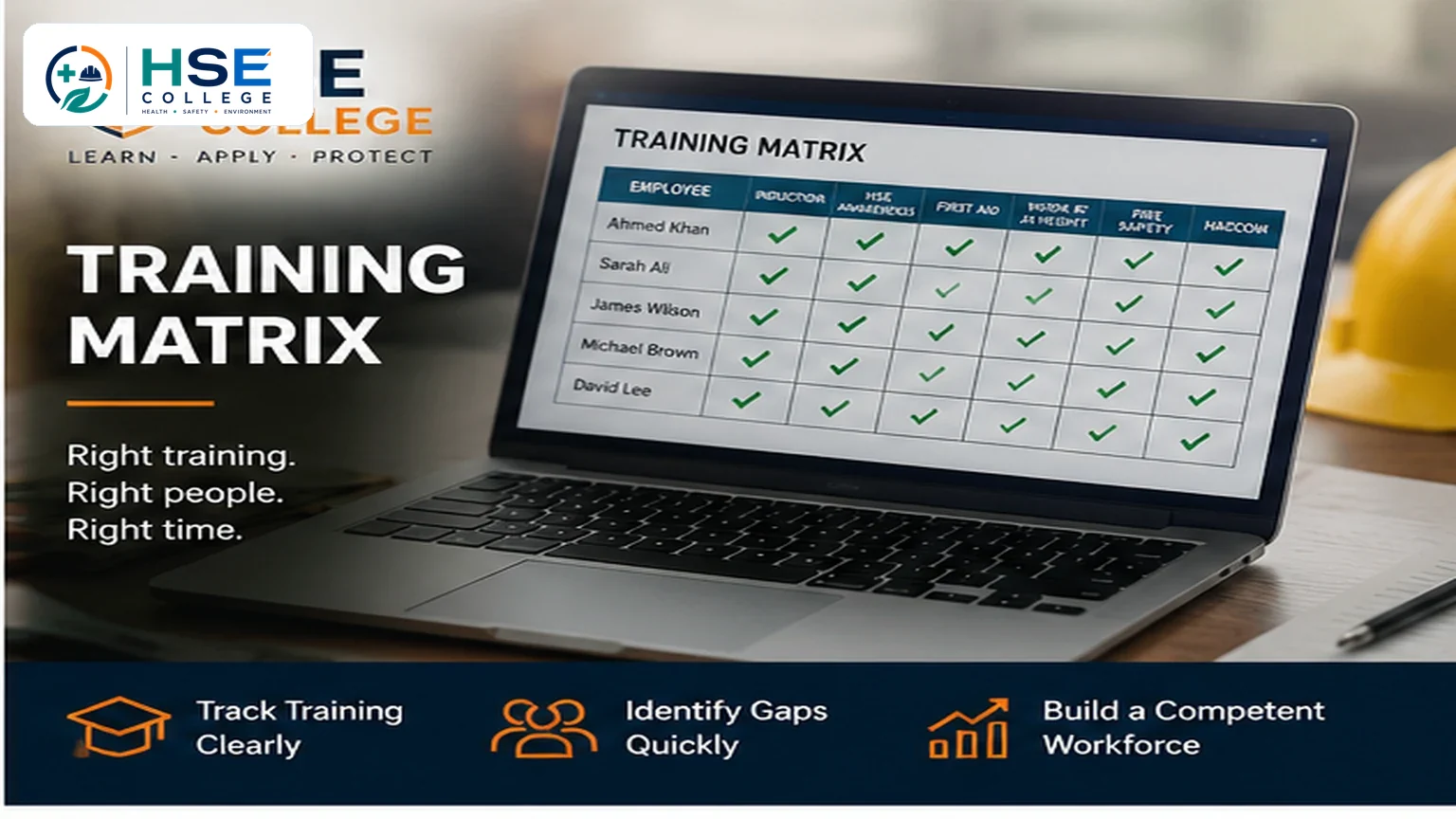 Health and Safety Training Matrix: Keeping Training Under Control
