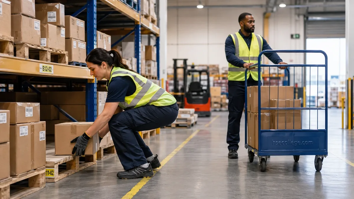 Manual Handling in Warehouses course image