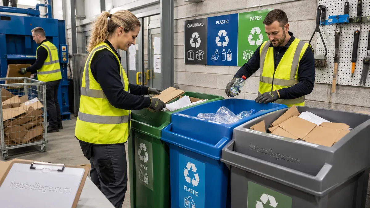 Recycling in the Workplace course image